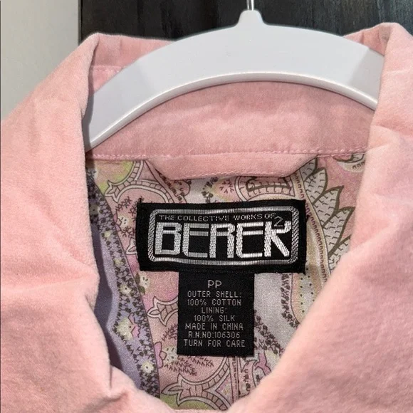 Berek Light Pink Jean Jacket with Embellished Buttons - Picture 2 of 9